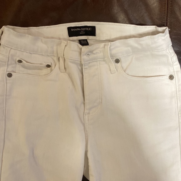 Banana Republic White skinny jeans - Picture 5 of 8